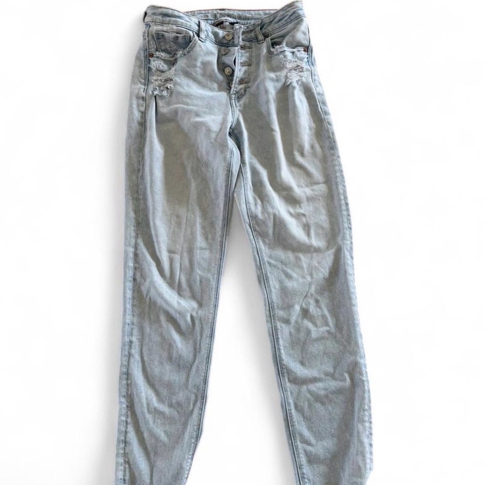 American Eagle Outfitters High Rise Light Blue Jeans